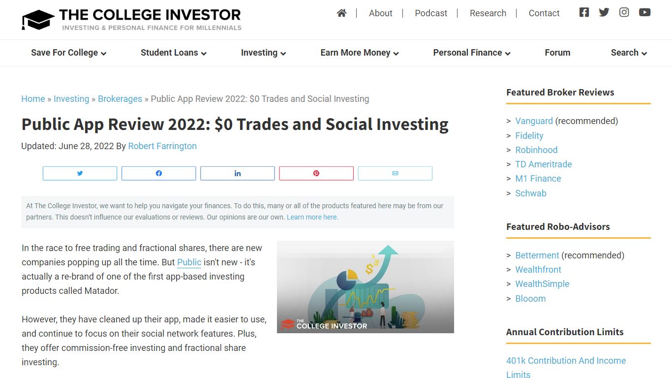 Public App Review 2022 | The College Investor